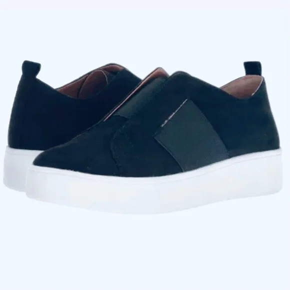 Steve Madden | Shoes | Steve Madden Brad Black Sneakers Size  display picture 3
